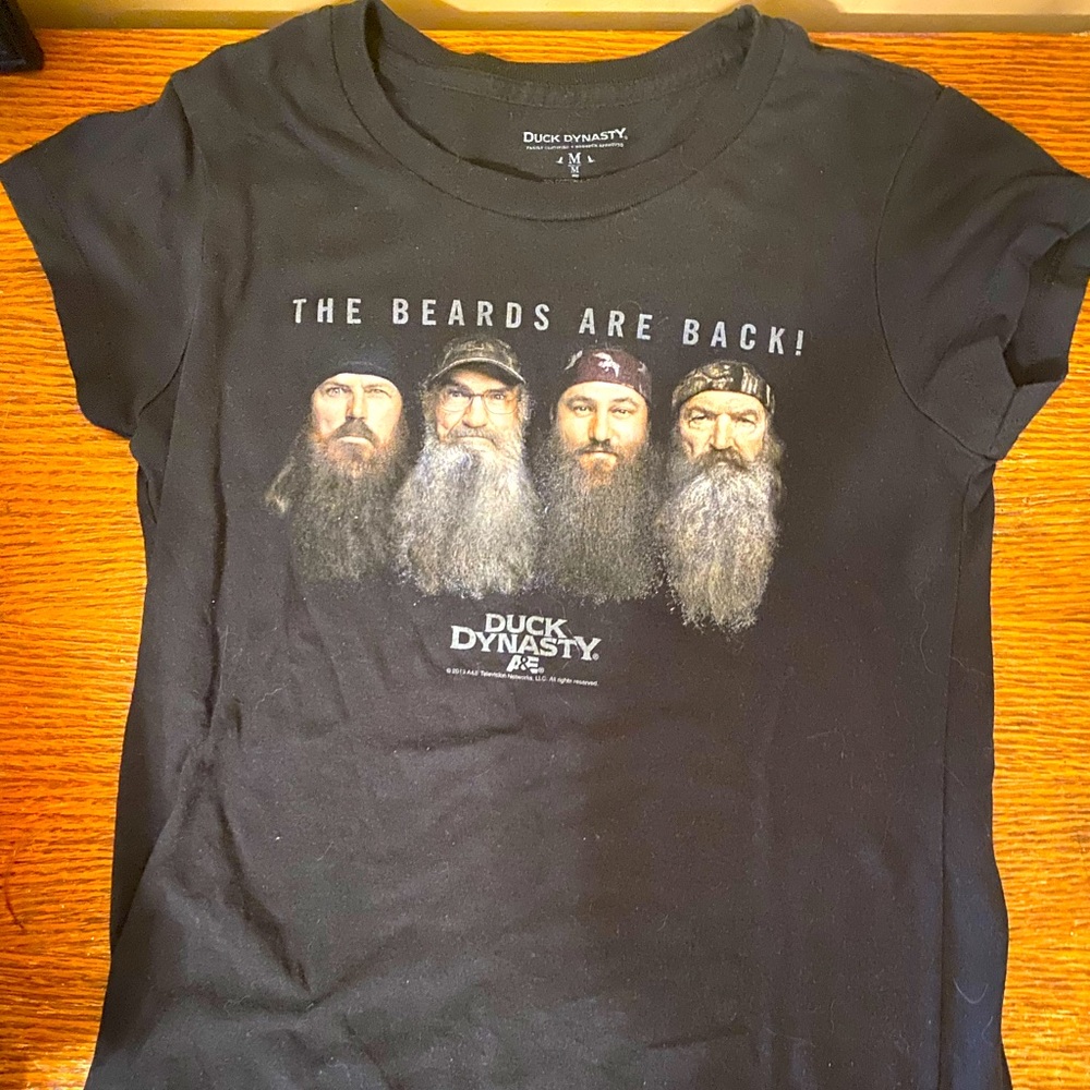 Duck Dynasty women t shirt Medium tee